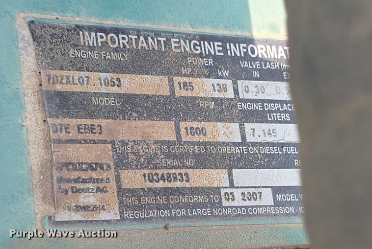 image for item EF3779 2007 Volvo EC240B LC excavator