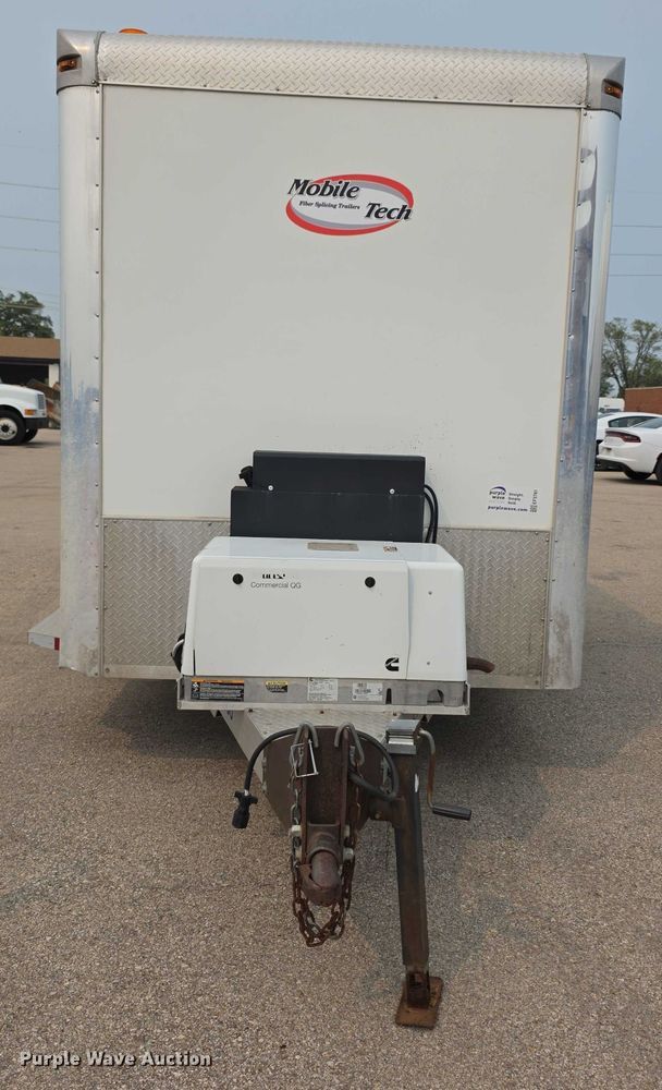 image for item EF3781 2015 Mobile Tech Trailers MTT712TA2 fiber optic splicing trailer