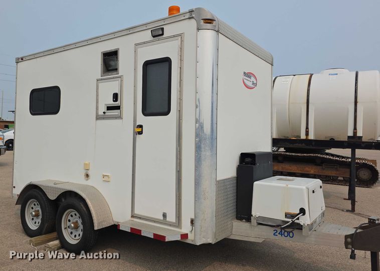 image for item EF3781 2015 Mobile Tech Trailers MTT712TA2 fiber optic splicing trailer