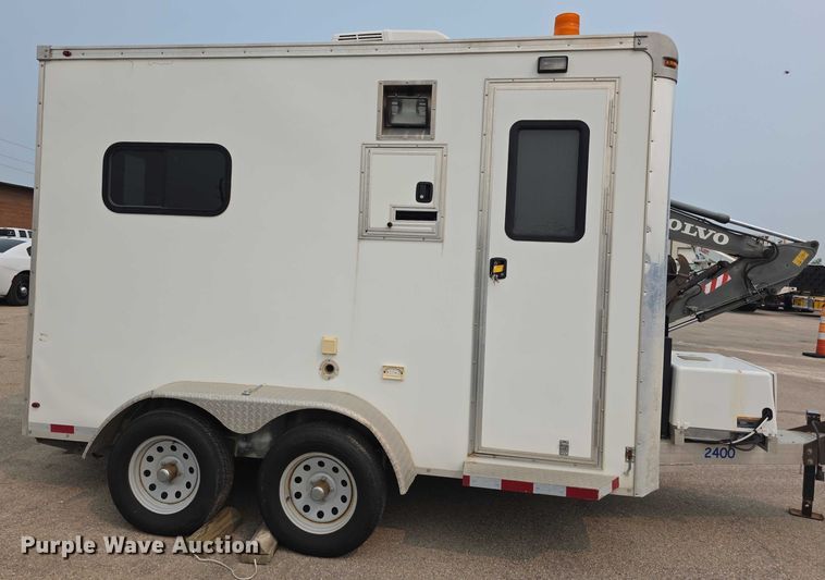 image for item EF3781 2015 Mobile Tech Trailers MTT712TA2 fiber optic splicing trailer