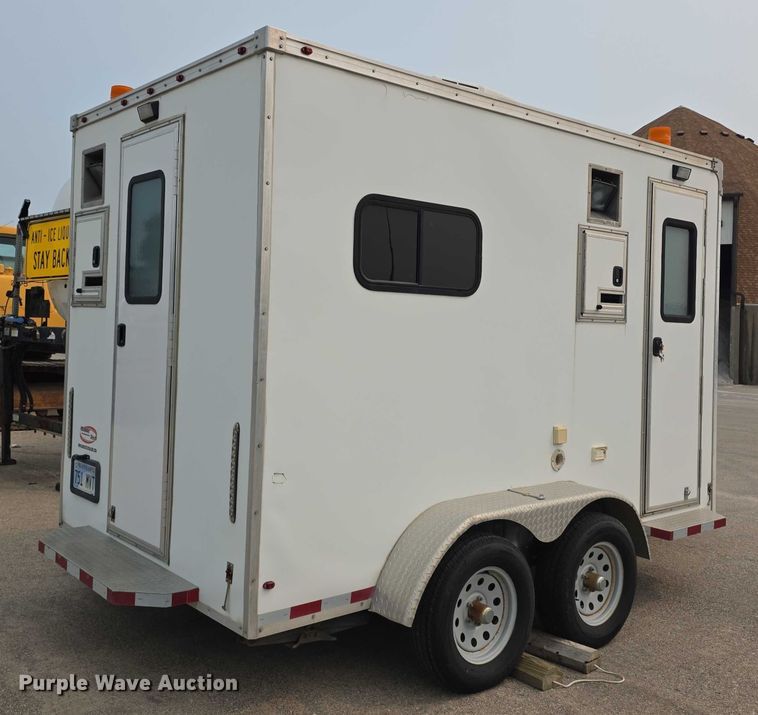 image for item EF3781 2015 Mobile Tech Trailers MTT712TA2 fiber optic splicing trailer