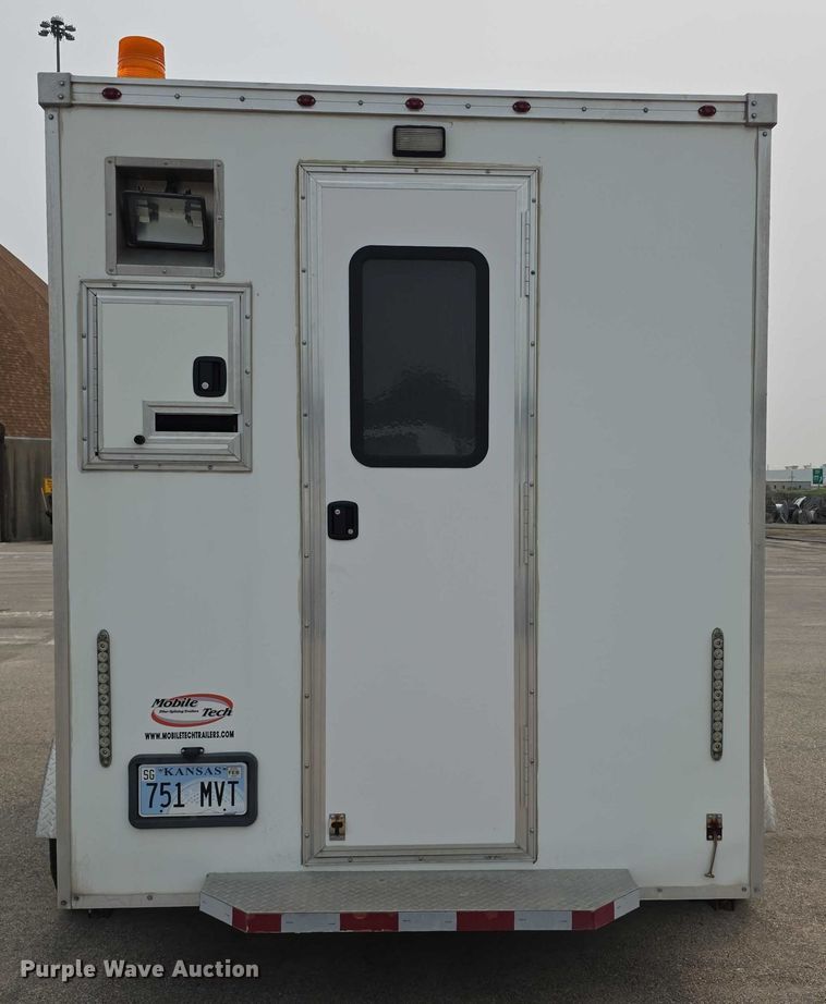 image for item EF3781 2015 Mobile Tech Trailers MTT712TA2 fiber optic splicing trailer