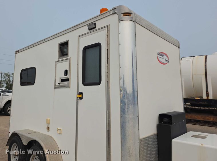 image for item EF3781 2015 Mobile Tech Trailers MTT712TA2 fiber optic splicing trailer