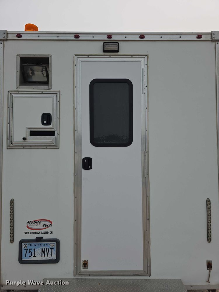 image for item EF3781 2015 Mobile Tech Trailers MTT712TA2 fiber optic splicing trailer