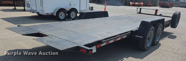 image for item EF3782 2019 Kaufman  FDDT tilt deck equipment trailer