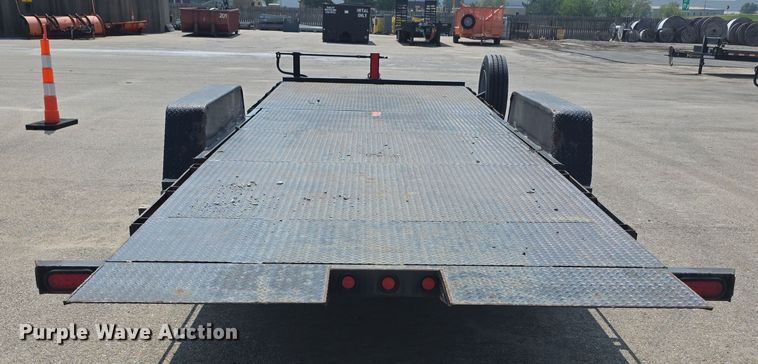 image for item EF3782 2019 Kaufman  FDDT tilt deck equipment trailer