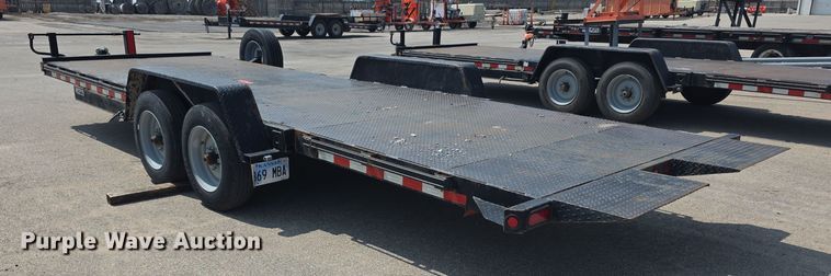 image for item EF3782 2019 Kaufman  FDDT tilt deck equipment trailer