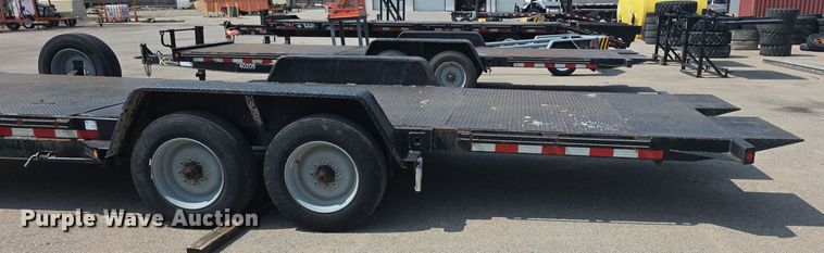 image for item EF3782 2019 Kaufman  FDDT tilt deck equipment trailer