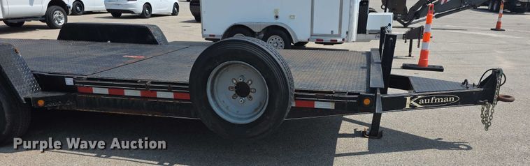 image for item EF3782 2019 Kaufman  FDDT tilt deck equipment trailer
