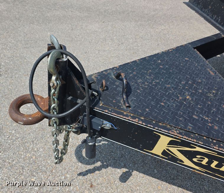 image for item EF3782 2019 Kaufman  FDDT tilt deck equipment trailer