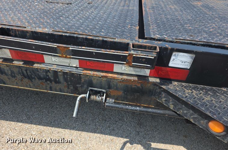image for item EF3782 2019 Kaufman  FDDT tilt deck equipment trailer