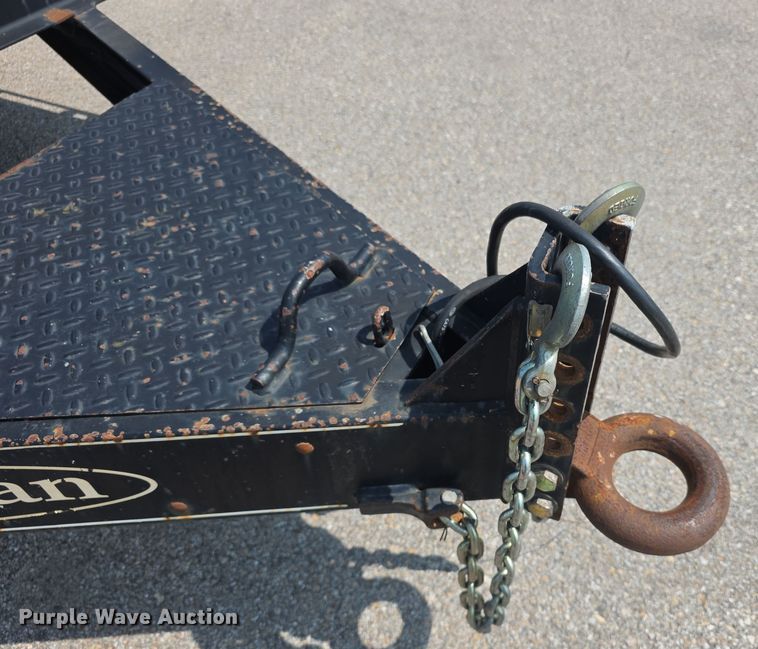 image for item EF3782 2019 Kaufman  FDDT tilt deck equipment trailer