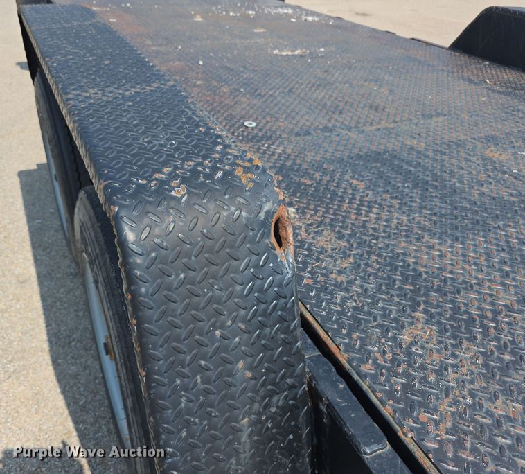 image for item EF3782 2019 Kaufman  FDDT tilt deck equipment trailer