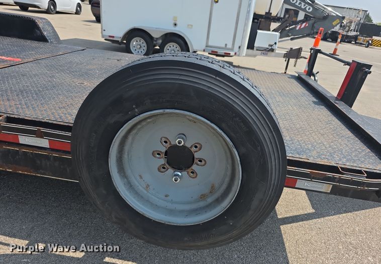 image for item EF3782 2019 Kaufman  FDDT tilt deck equipment trailer