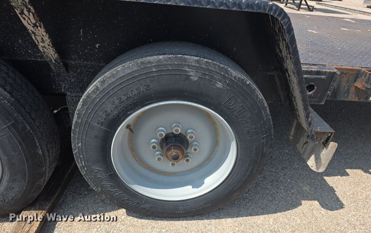 image for item EF3782 2019 Kaufman  FDDT tilt deck equipment trailer