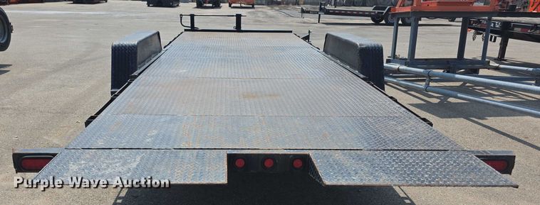 image for item EF3783 2019 Kaufman  FDDT tilt deck equipment trailer
