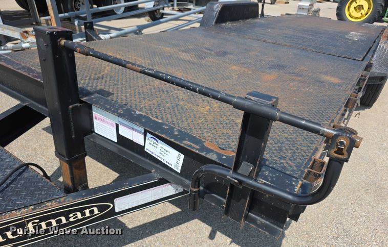 image for item EF3783 2019 Kaufman  FDDT tilt deck equipment trailer