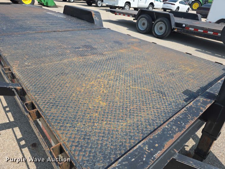 image for item EF3783 2019 Kaufman  FDDT tilt deck equipment trailer