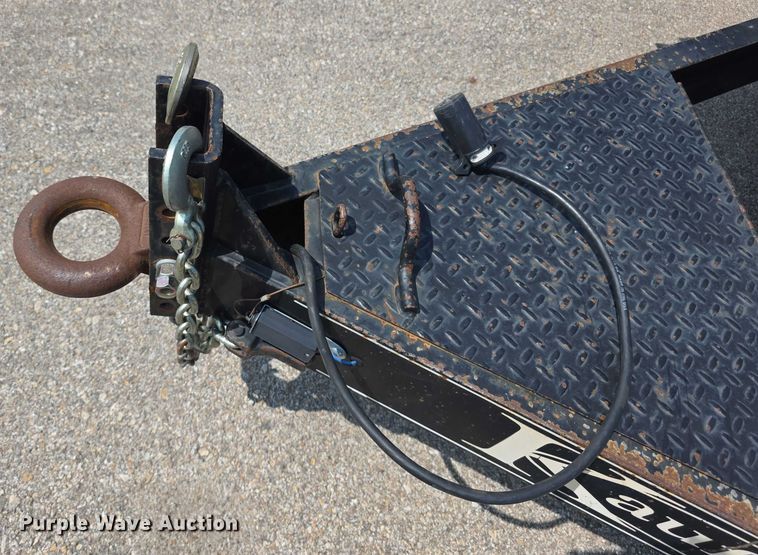 image for item EF3783 2019 Kaufman  FDDT tilt deck equipment trailer