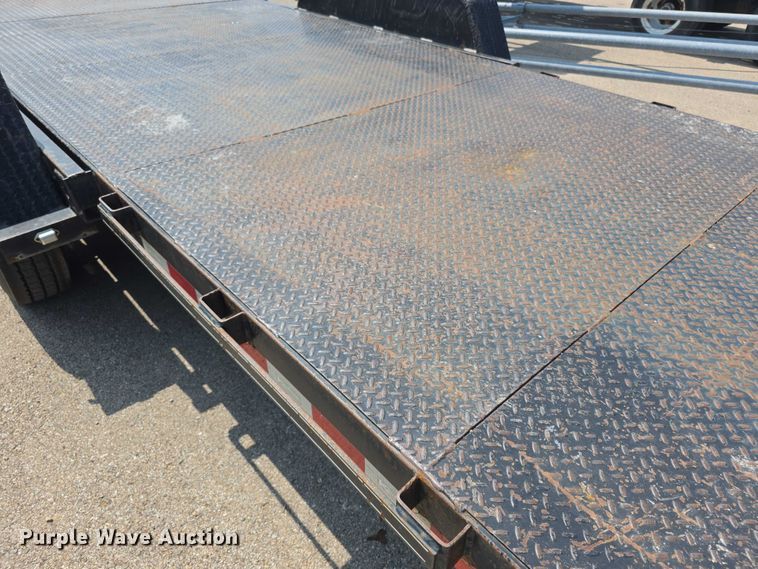 image for item EF3783 2019 Kaufman  FDDT tilt deck equipment trailer