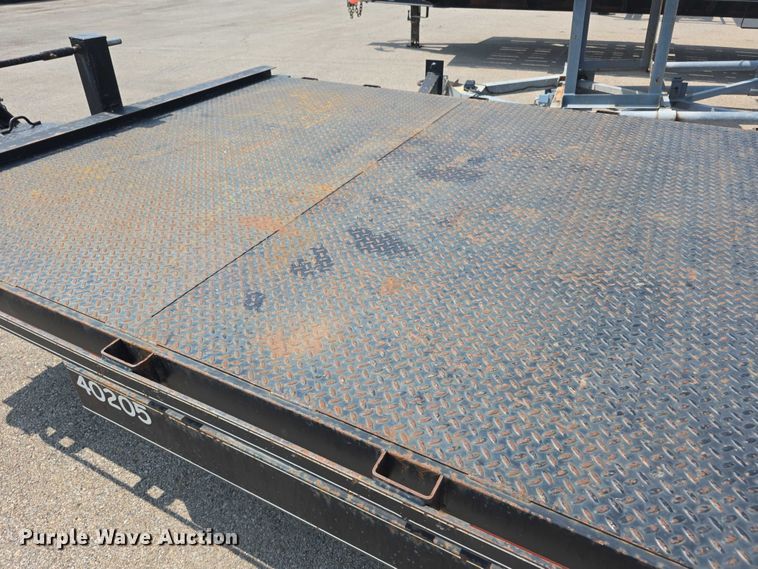 image for item EF3783 2019 Kaufman  FDDT tilt deck equipment trailer