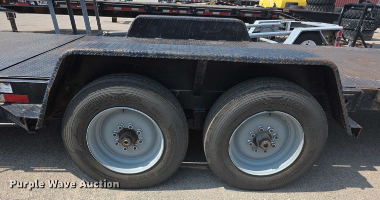 image for item EF3783 2019 Kaufman  FDDT tilt deck equipment trailer