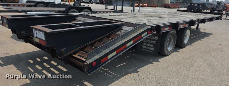 image for item EF3820 2009 Felling DA292 equipment trailer