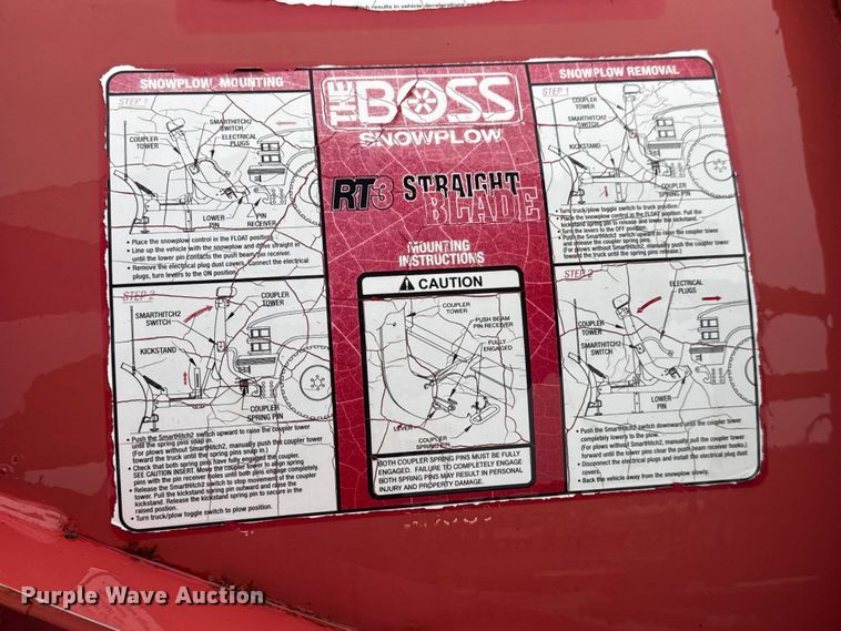image for item EM8086 Boss snow plow
