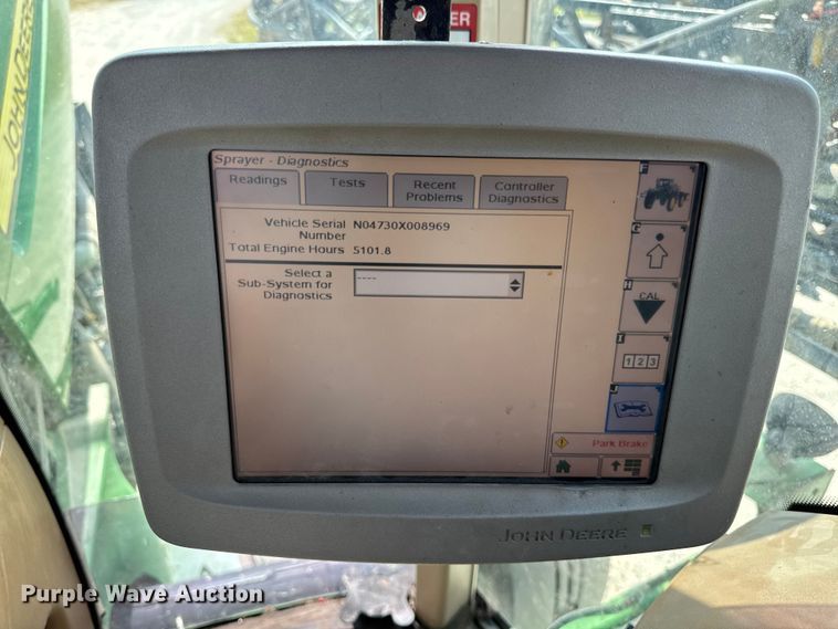 image for item DM5475 2011 John Deere 4730 sprayer