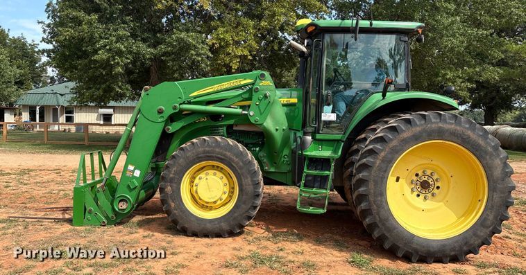 image for item DO1187 2010 John Deere 7930 MFWD tractor
