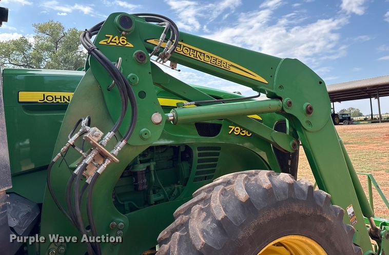 image for item DO1187 2010 John Deere 7930 MFWD tractor