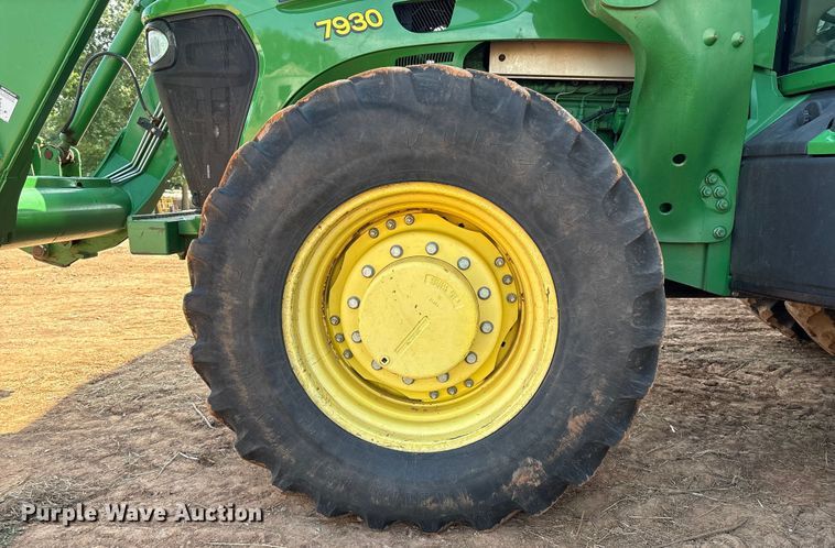 image for item DO1187 2010 John Deere 7930 MFWD tractor