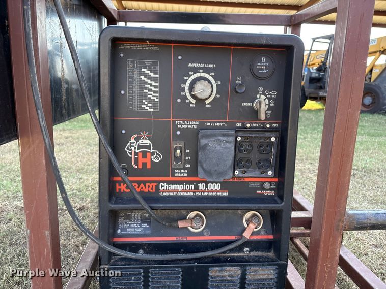 image for item DO1210 Hobart Champion 10,000 welder/generator