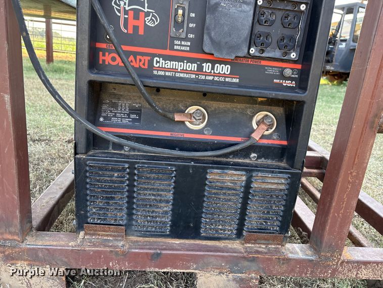 image for item DO1210 Hobart Champion 10,000 welder/generator