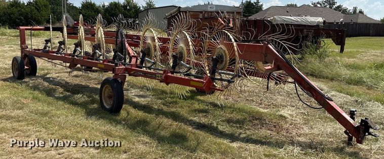 image for item DO1216 H&S 14/16WHL hay rake