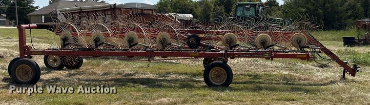 image for item DO1216 H&S 14/16WHL hay rake