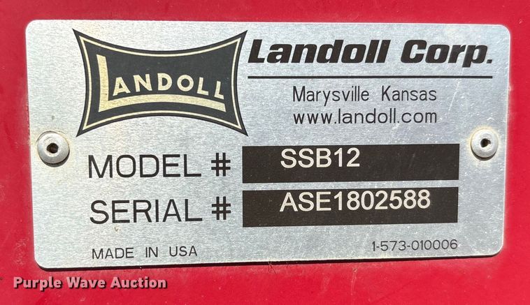 image for item DO1226 Brillion SSB-12 seeder