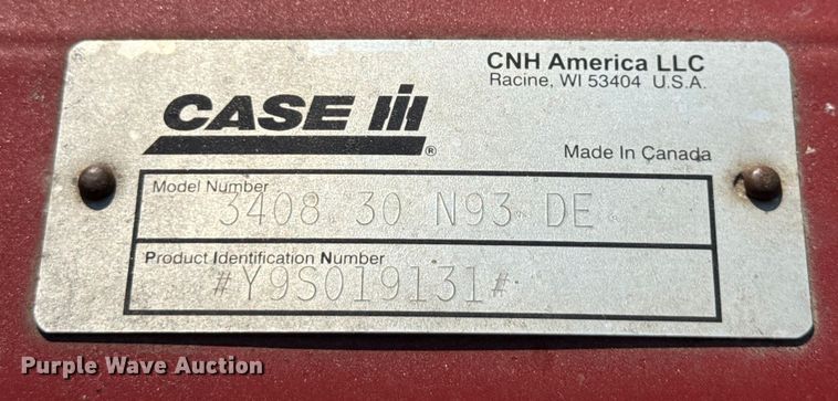 image for item DR2831 2009 Case 3408 30 N93 DE corn head
