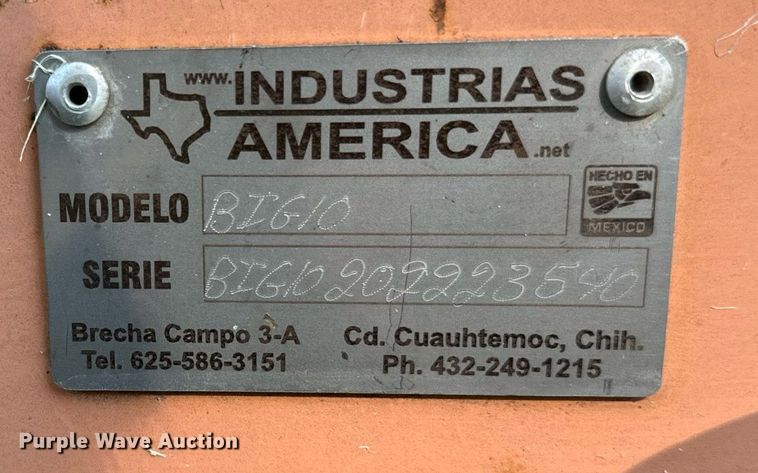 image for item DT6358 Industrias America Big 10 box blade