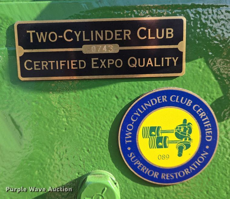 image for item DU6870 1957 John Deere 620 tractor