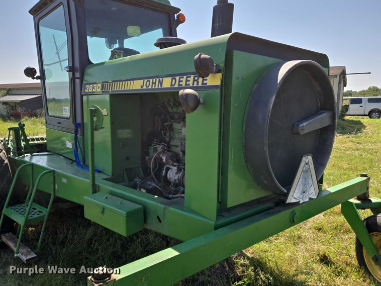 image for item DU6871 2006 John Deere 3830 swather / windrower