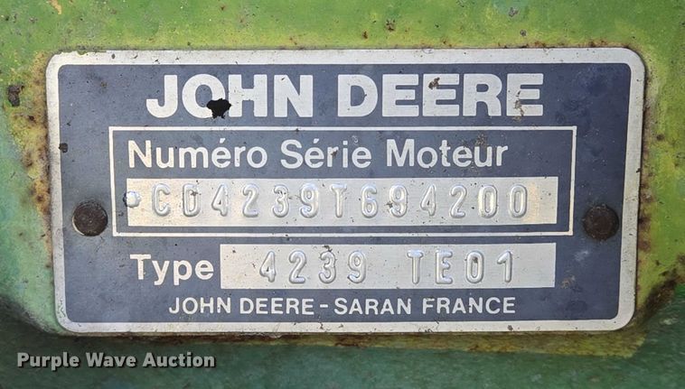 image for item DU6871 2006 John Deere 3830 swather / windrower