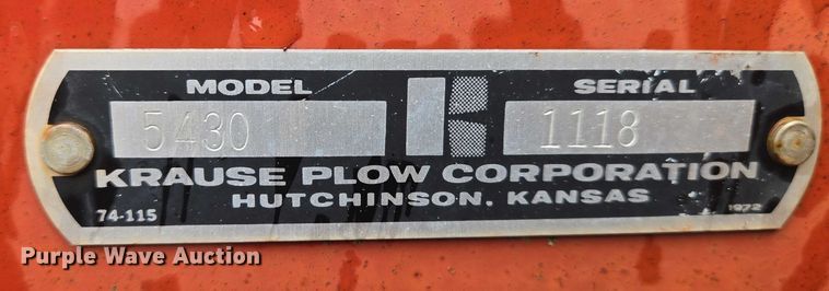 image for item DU6879 Krause 5430 grain drill