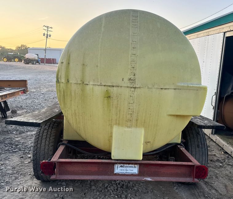 image for item DW6614 Ag Systems, Inc. nurse tank trailer