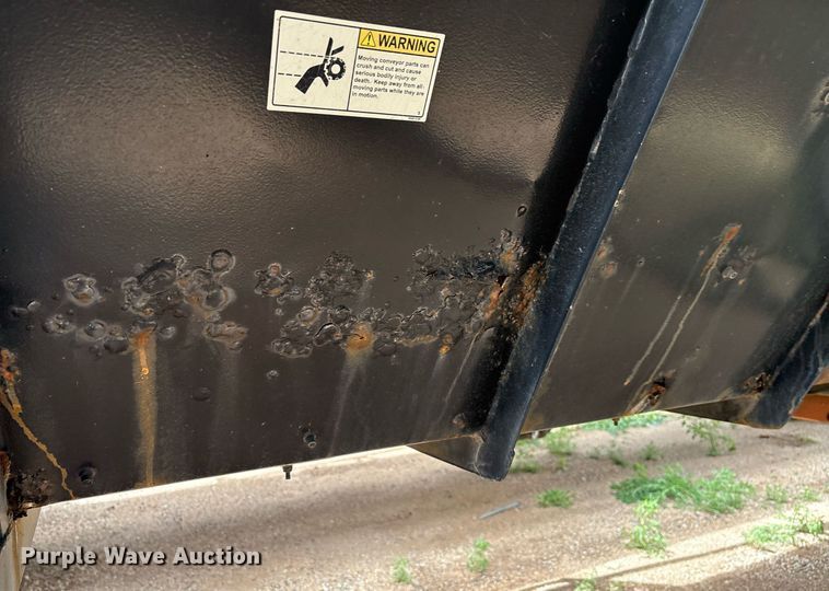 image for item DX7988 2011 Trinity Eagle Bridge live bottom trailer