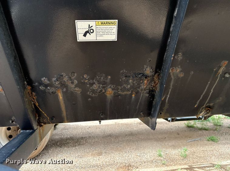 image for item DX7988 2011 Trinity Eagle Bridge live bottom trailer