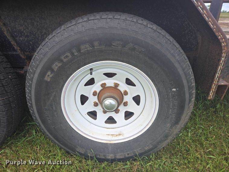 image for item EB1038 2004 Legend 26' Tandem SW GN equipment trailer