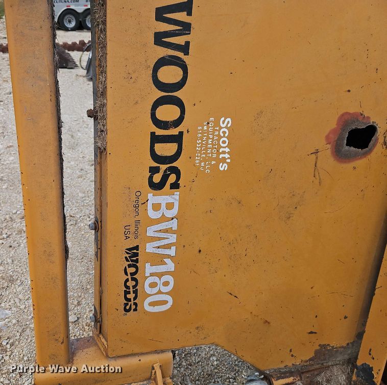 image for item EB8304 Woods BW180 batwing rotary mower