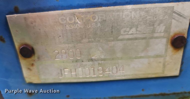 image for item EB8321 Case 2800 liquid fertilizer applicator