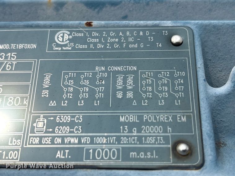 image for item EC4407 Adams BLO-24-54 fertilizer conveyor